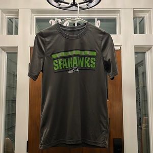Seahawk tee shirt dry fit - youth small